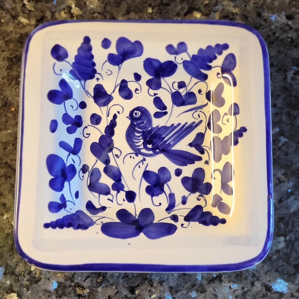 Sambuco Italy Blue Square dish